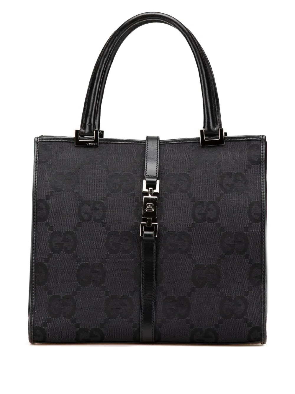 Gucci Pre-Owned 20th Century GG Canvas Jackie handbag - ブラック Gucci Pre-Owned 20th Century GG Canvas Jackie handbag - ブラック