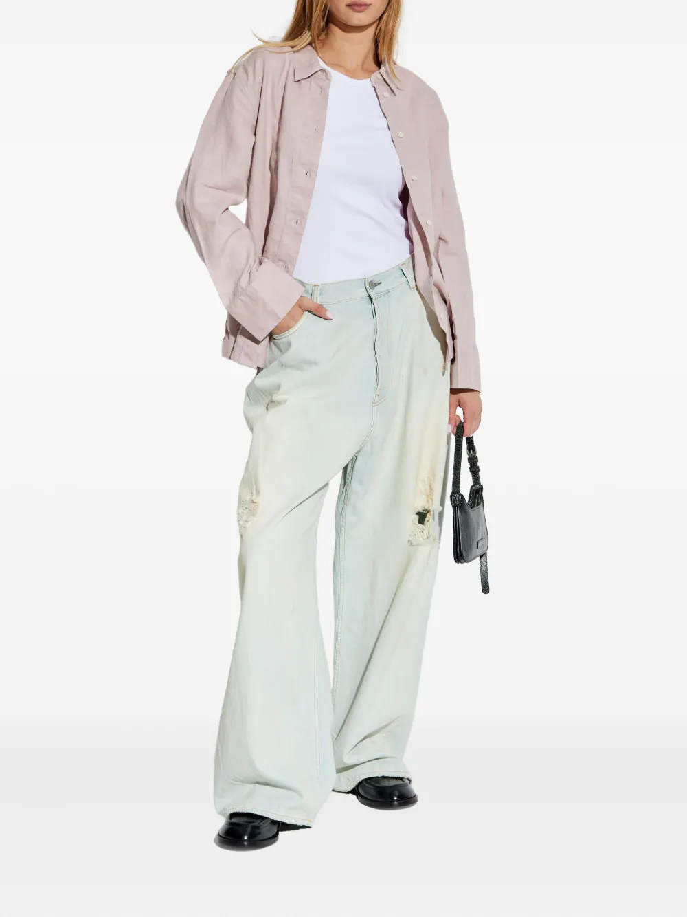 SAMSOE SAMSOE Sanot shirt - Roze