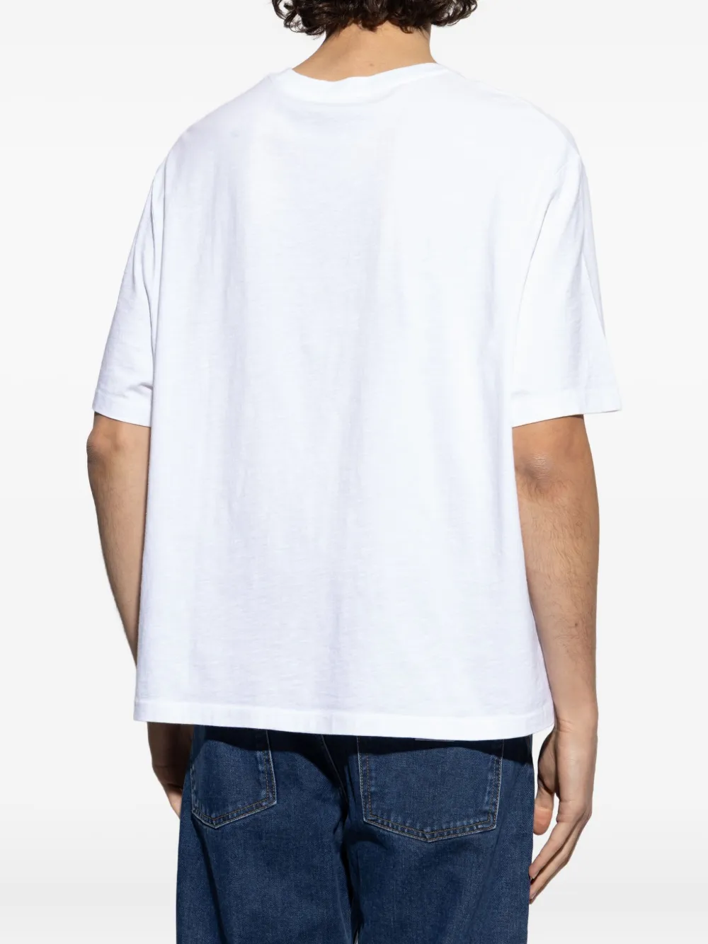 A.P.C. T-shirt met ronde hals Wit