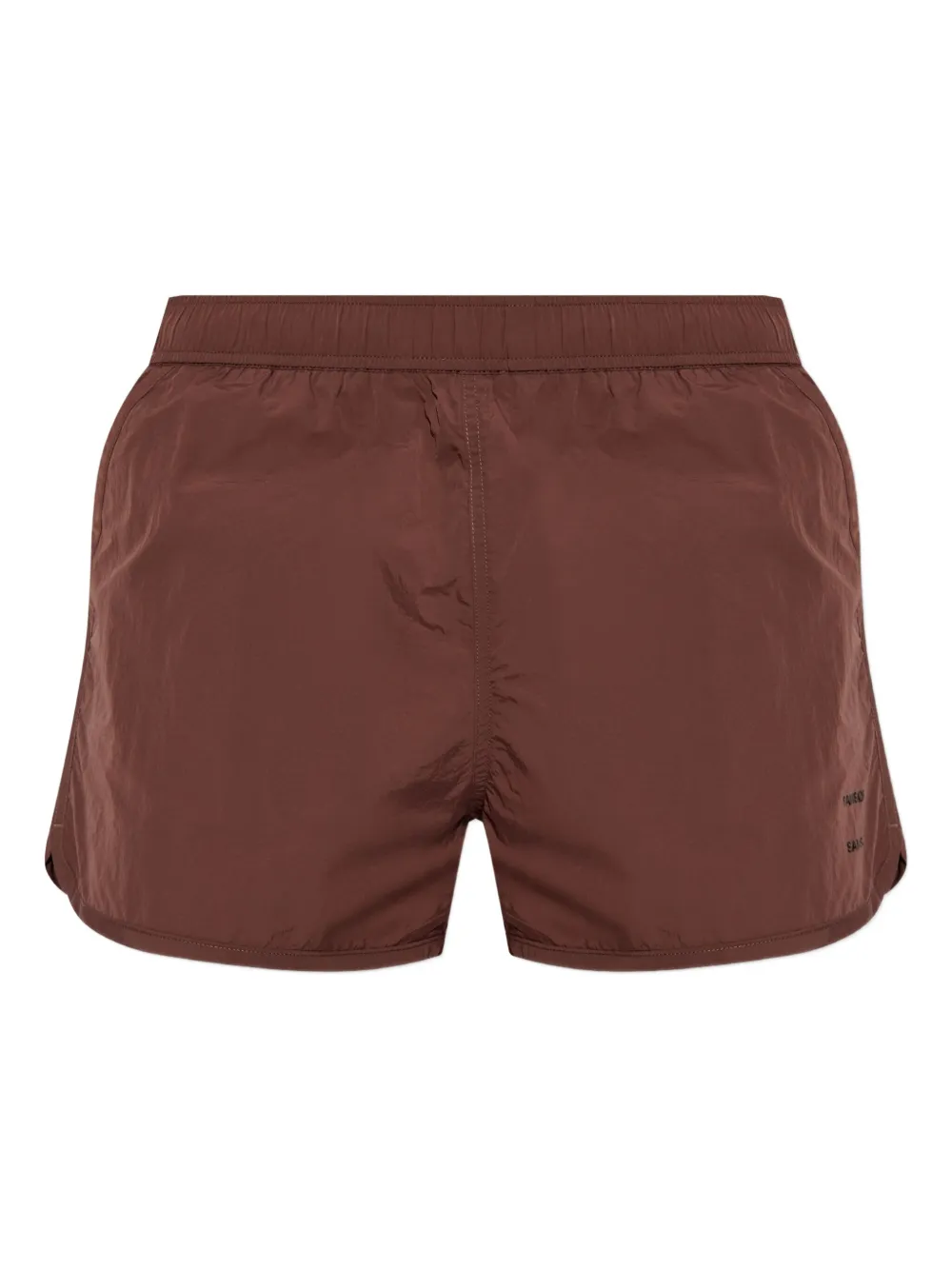 SAMSOE SAMSOE Joel elasticated-waistband swim shorts - ブラウン SAMSOE SAMSOE Joel elasticated-waistband swim shorts - ブラウン