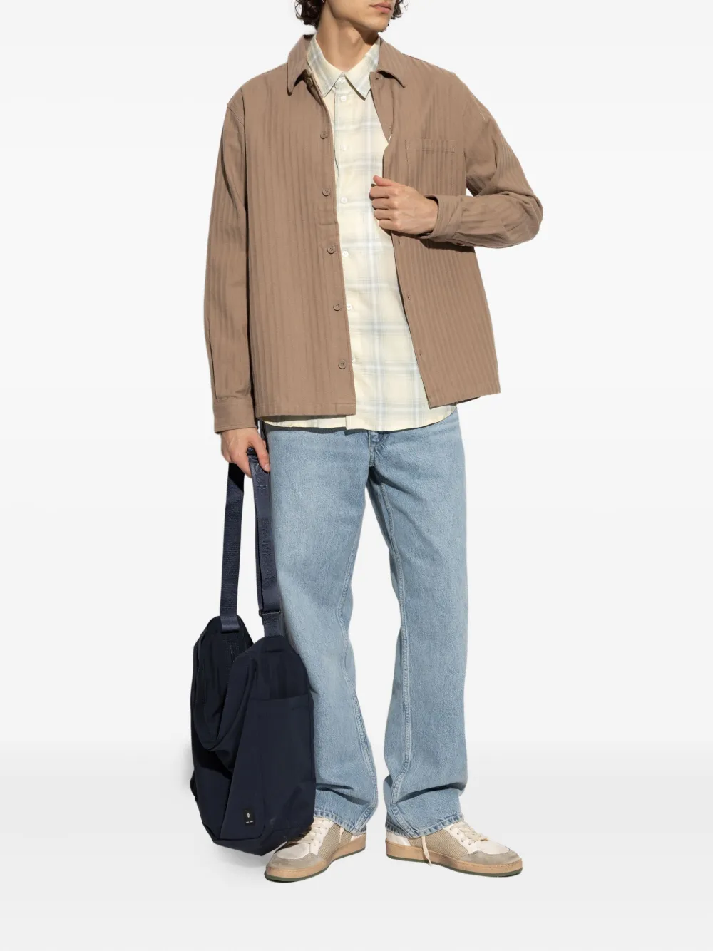 SAMSOE SAMSOE Sadamon shirt - Bruin