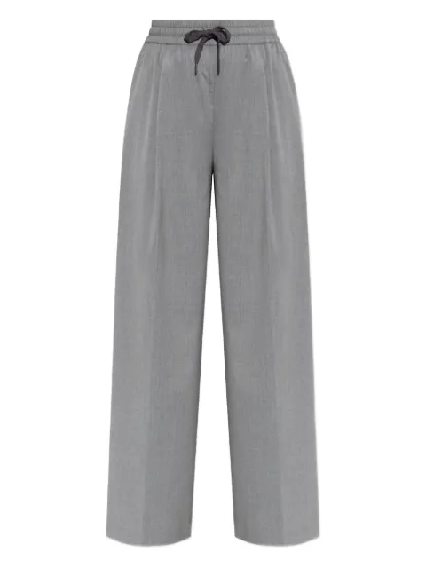 SAMSOE SAMSOE pantalones anchos con pinzas