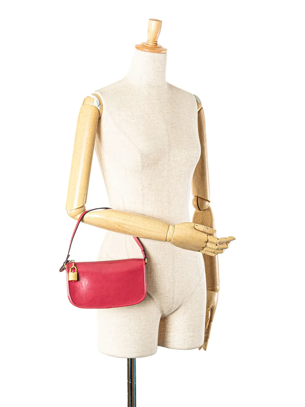 Loewe Pre-Owned 2008 Anagram Leather Padlock shoulder bag | Pre-Owned | Image 2