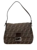 Fendi Pre-Owned 2000-2010 Zucca Canvas Mamma Forever shoulder bag - Brown