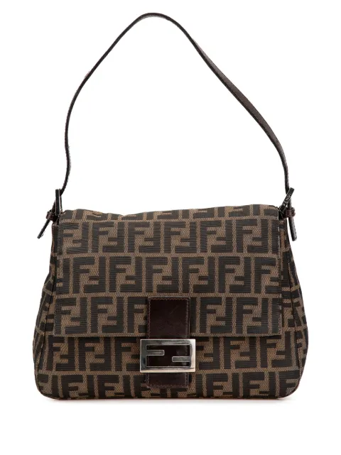 Fendi Pre-Owned 2000-2010 Zucca Canvas Mamma Forever shoulder bag