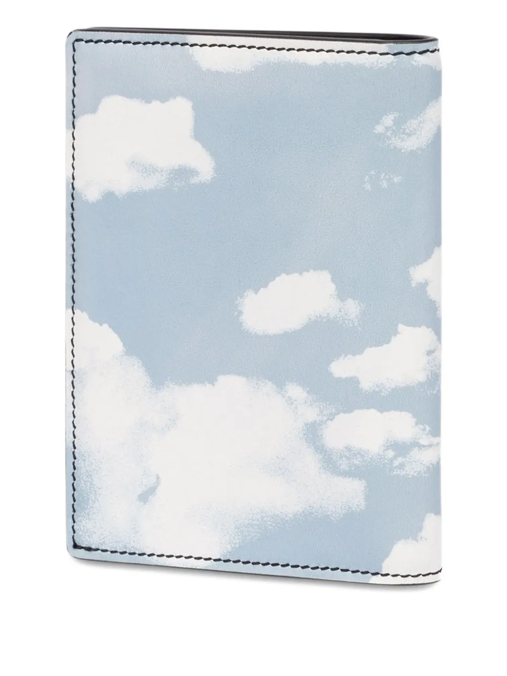 Moschino Leren portemonnee - Blauw