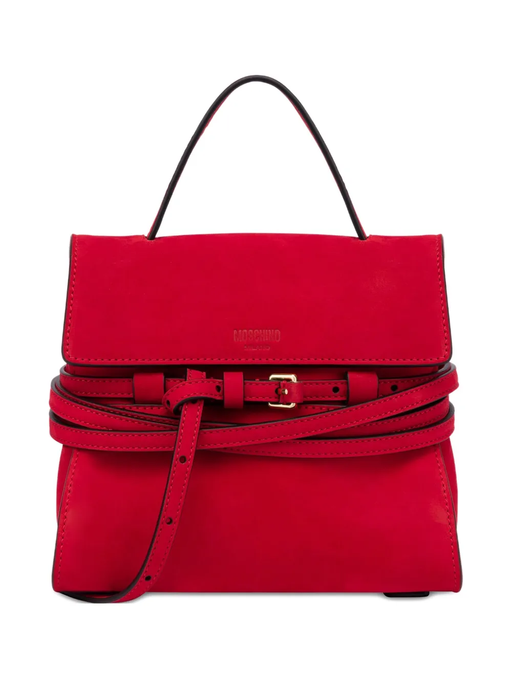 Moschino Tie Me tote bag | Red | Image 1