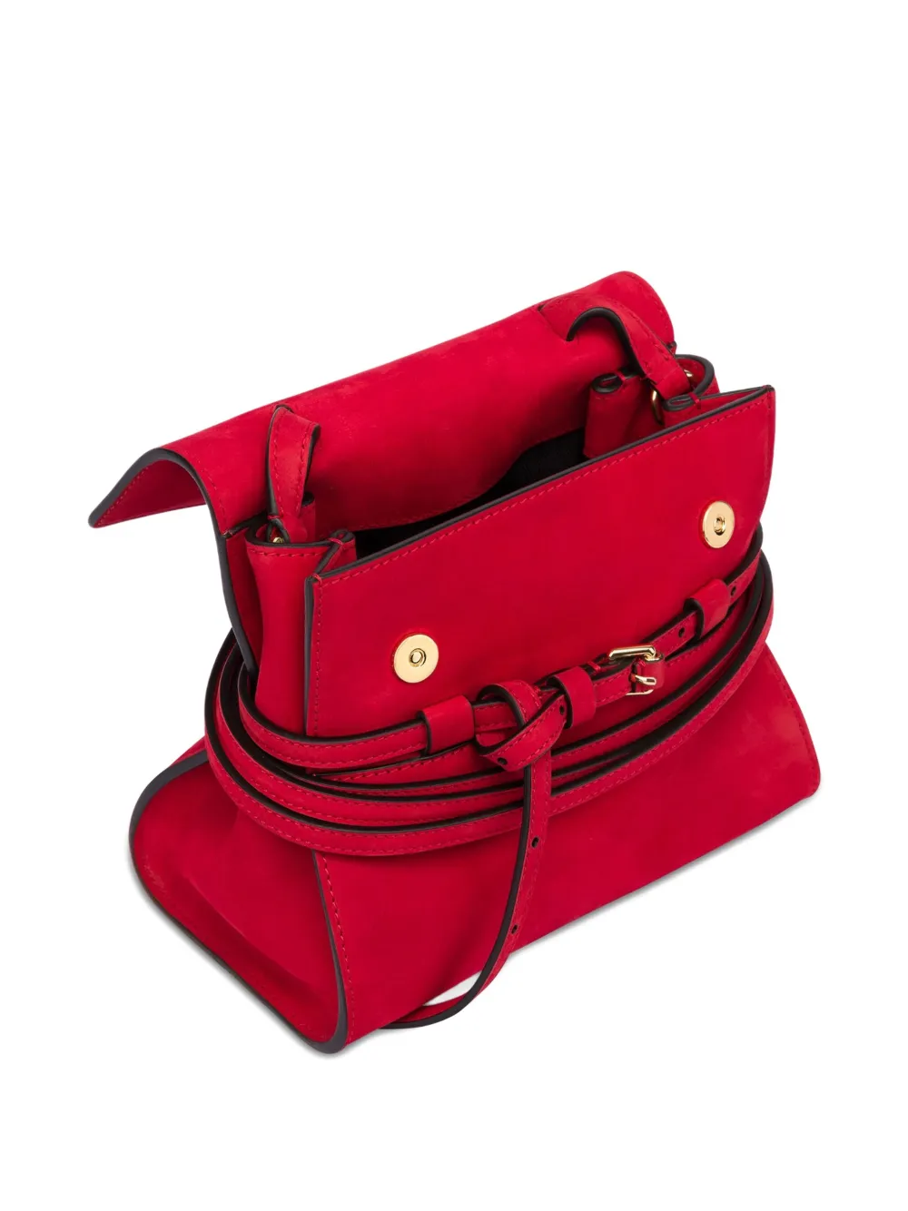 Moschino Tie Me shopper Rood