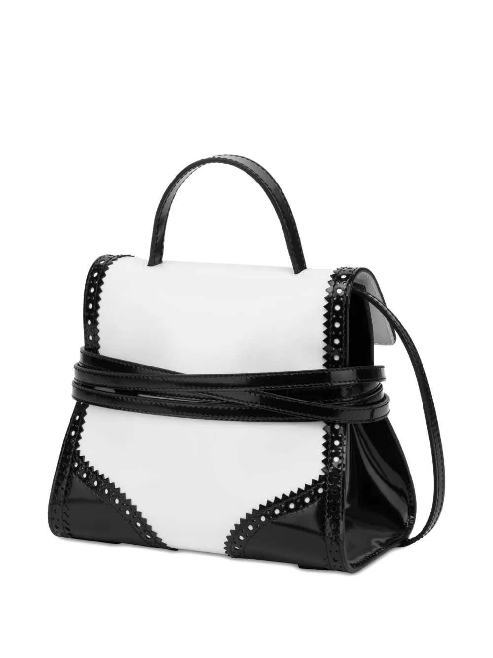 Moschino Tie Me shopper Wit