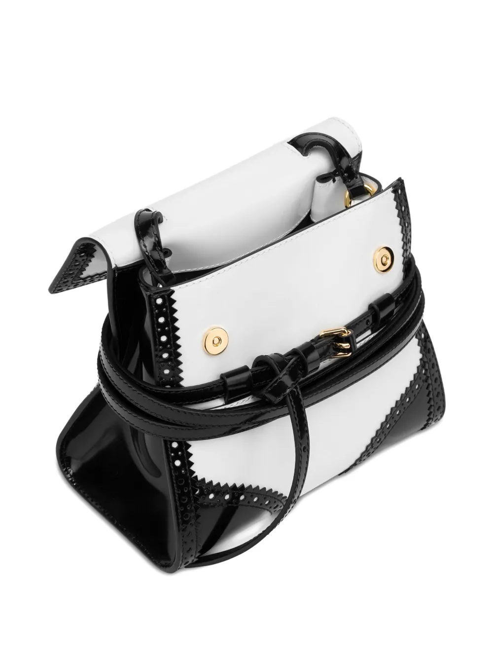 Moschino Tie Me shopper Wit
