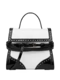 Moschino Tie Me tote bag - White