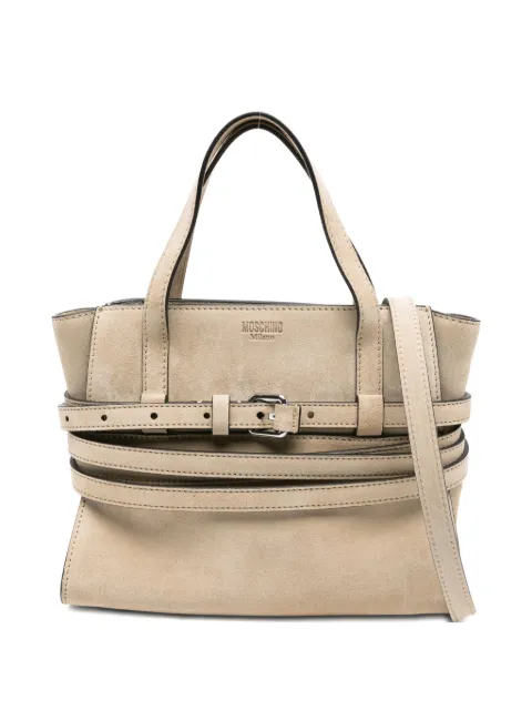 Moschino Tie Me belted tote bag