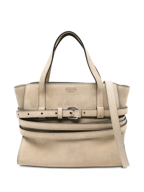 Moschino Tie Me belted tote bag
