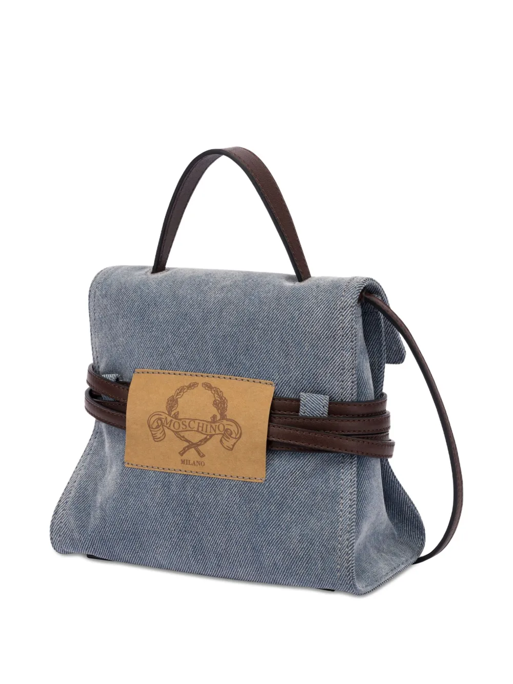 Moschino Tie Me shopper Blauw