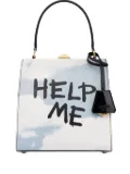 Moschino Help Me tote bag - Blue
