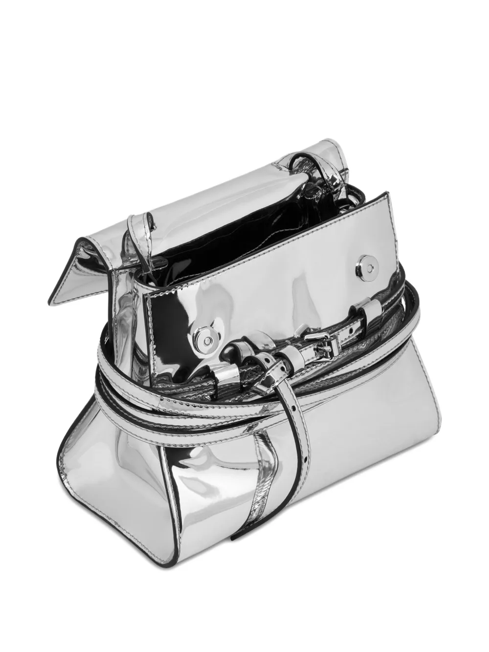 Moschino Tie Me shopper Zilver