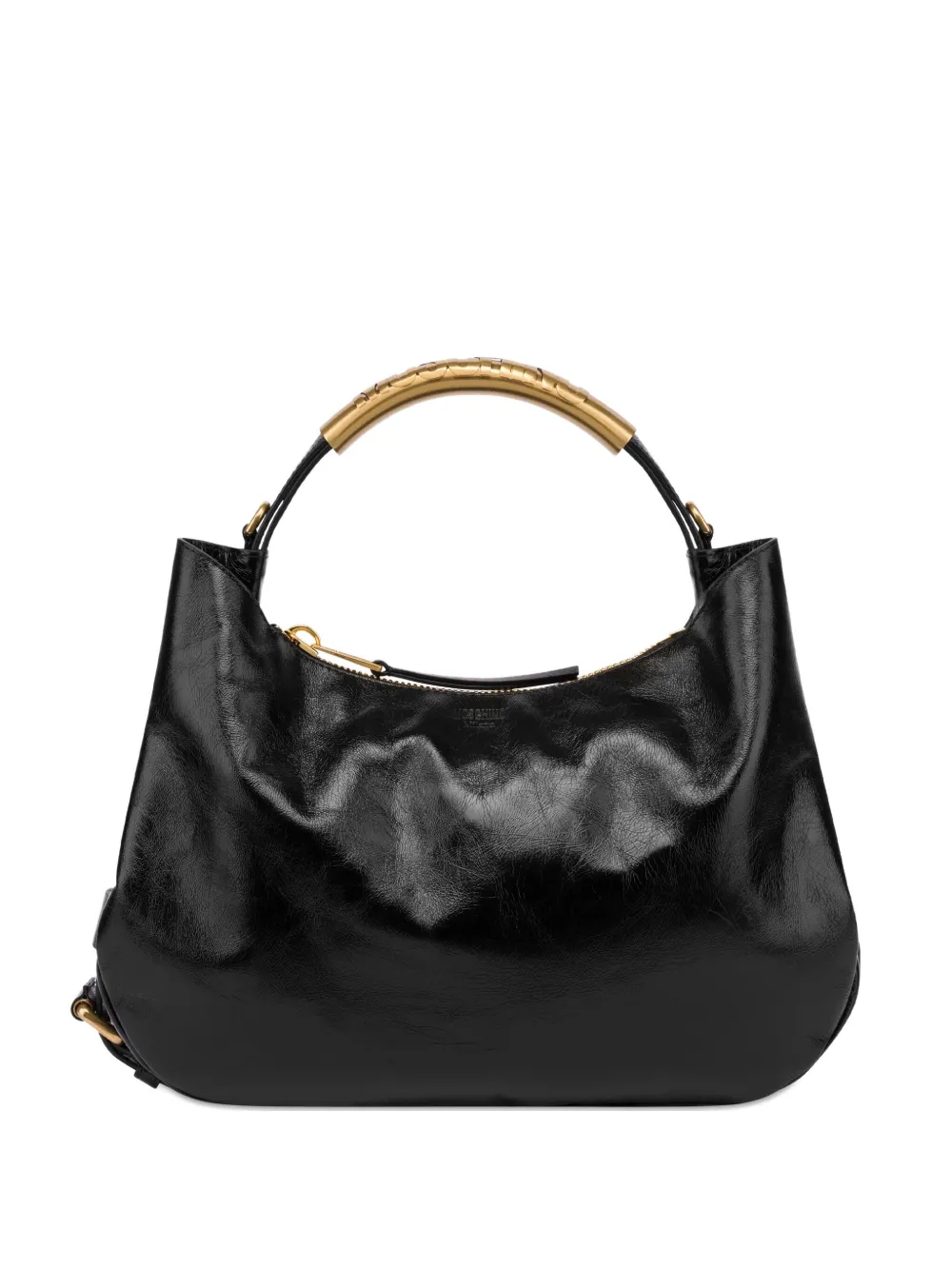 Moschino Handle Me kleine shopper Zwart