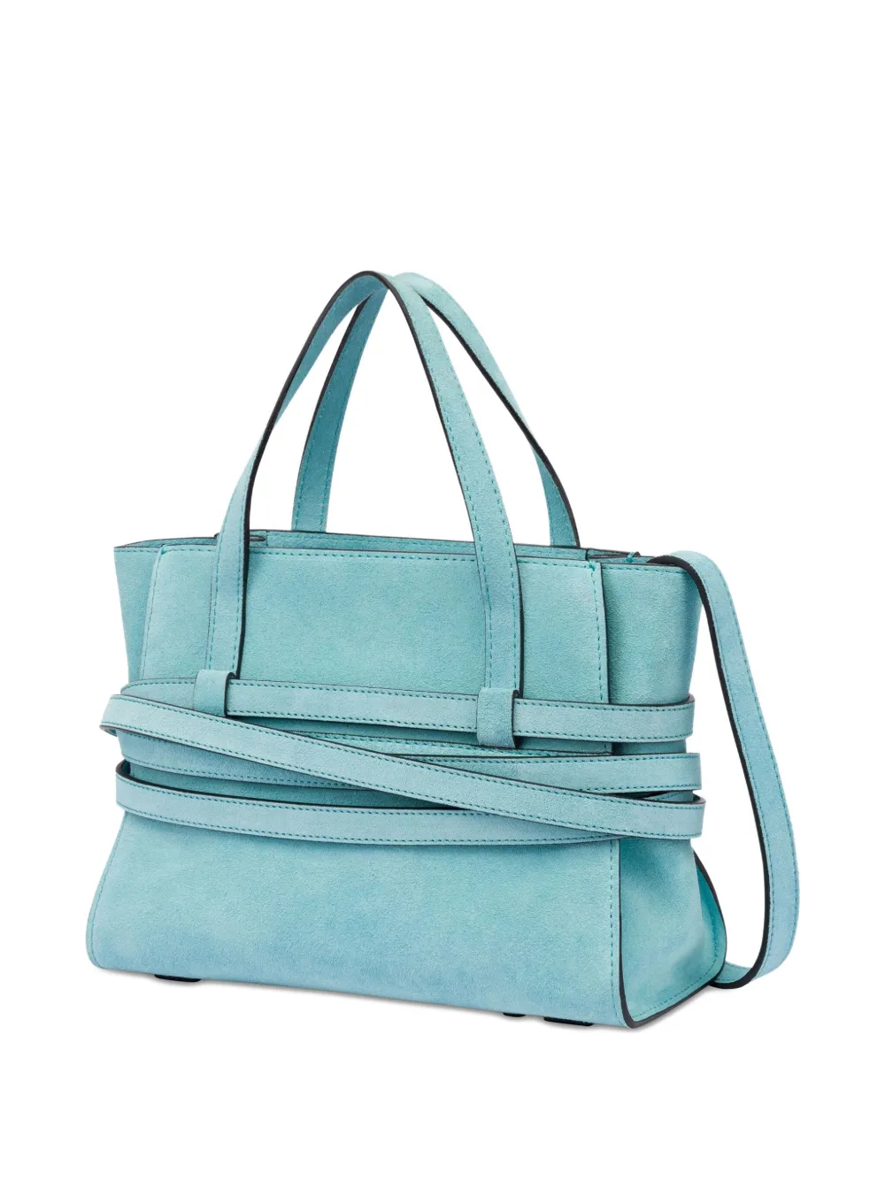 Moschino Tie Me shopper - Blauw