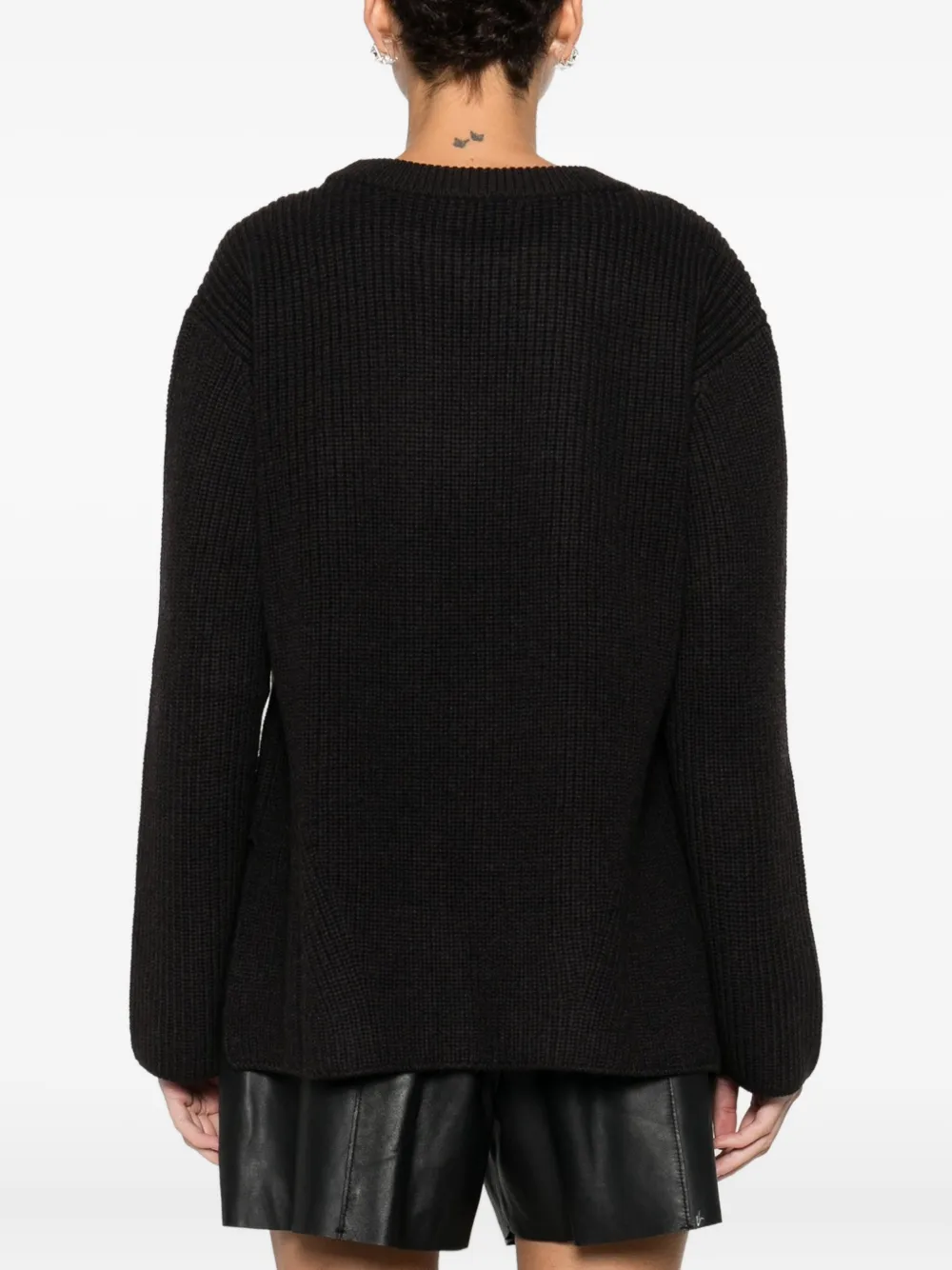 P.a.r.o.s.h Crew-neck Sweater In Brown