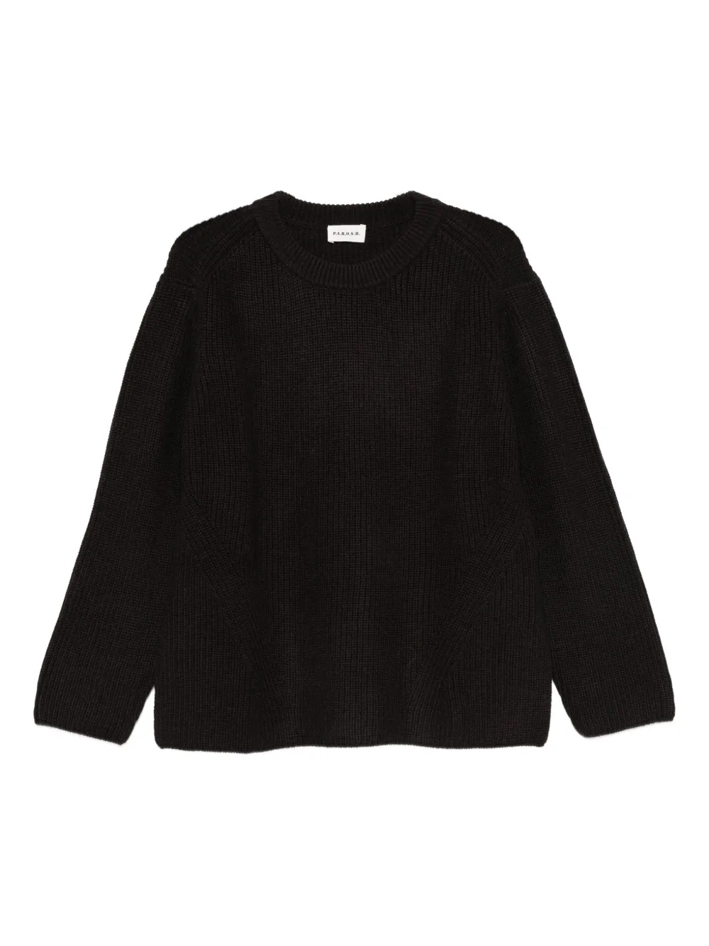P.A.R.O.S.H. クルーネック セーター - ブラウン
