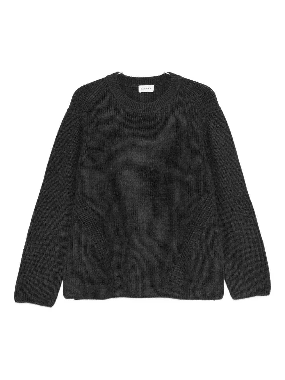 P.a.r.o.s.h Crew-neck Sweater In Black