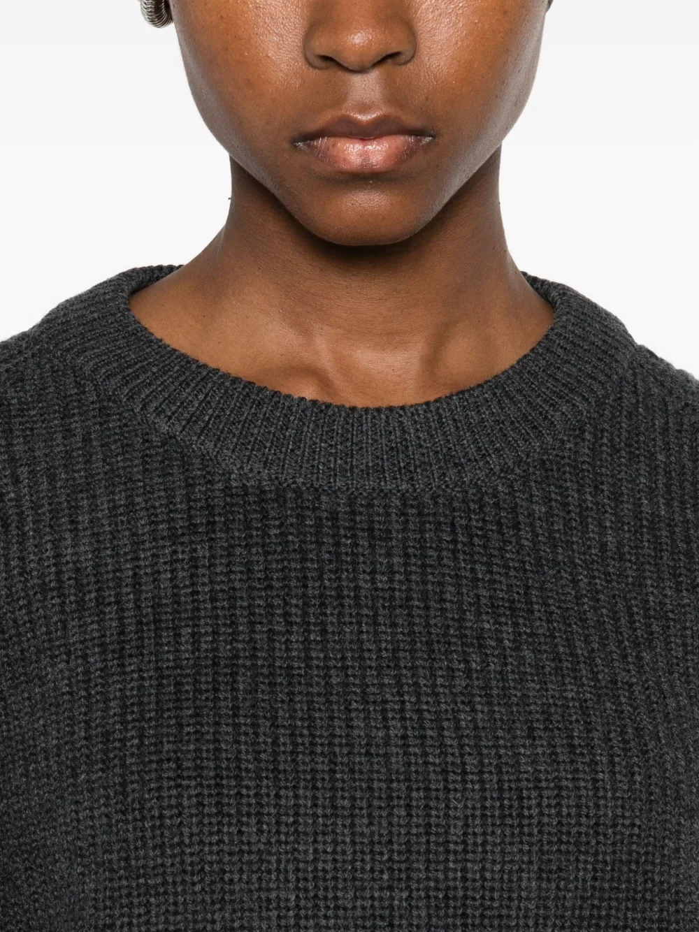 P.a.r.o.s.h Crew-neck Sweater In Black
