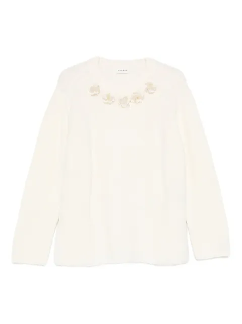 P.A.R.O.S.H. bead-embellished sweater