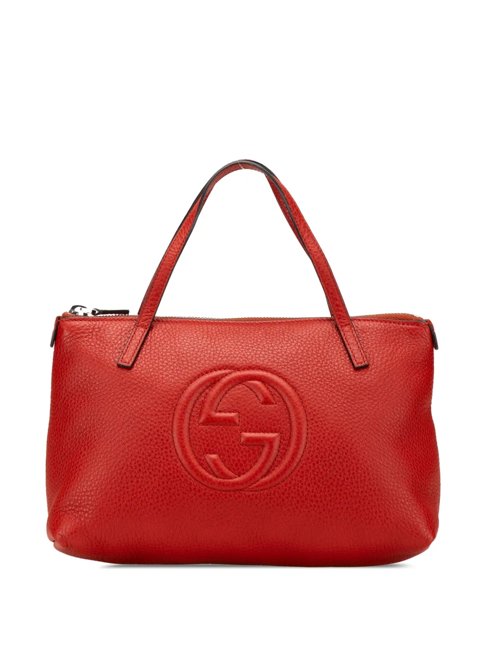 Gucci Pre-Owned 2000-2015 Kids Mini Leather Soho tote bag - オレンジ Gucci Pre-Owned 2000-2015 Kids Mini Leather Soho tote bag - オレンジ