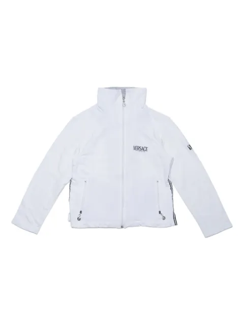 Versace Pre-Owned 1990s logo-embroidered sweatshirt