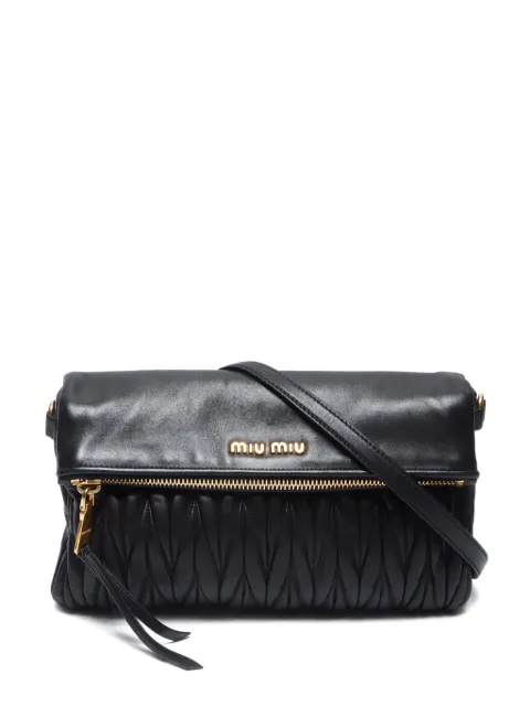 Miu Miu Pre-Owned 2010s matelassé shoulder bag