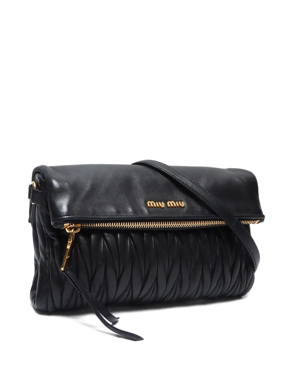 Pre-owned Miu Miu 2010s Matelassé Shoulder Bag