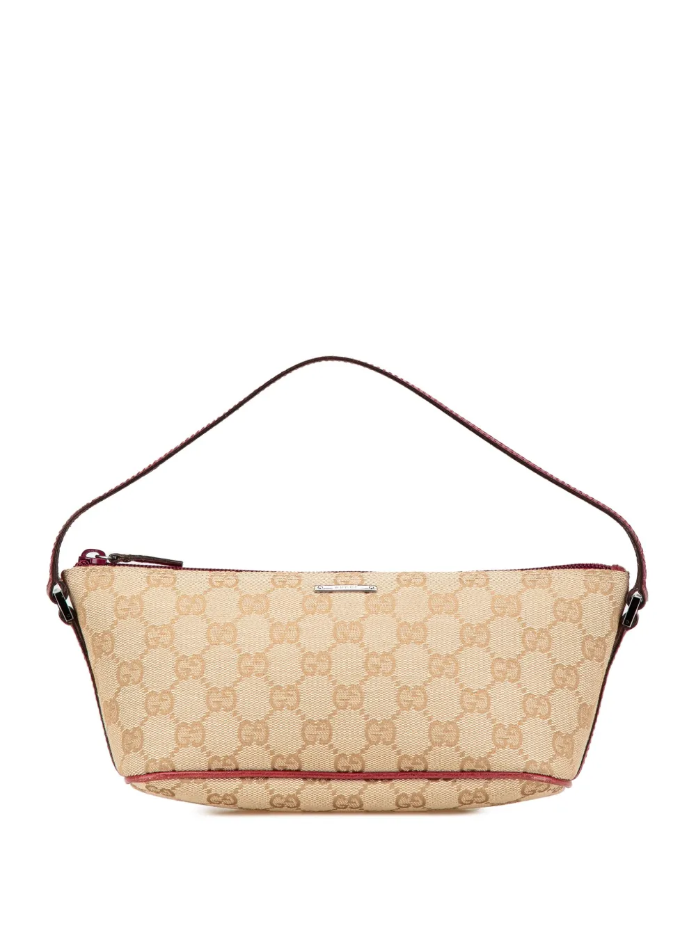 Gucci Pre-Owned 2000-2015 GG Canvas Boat shoulder bag - ブラウン Gucci Pre-Owned 2000-2015 GG Canvas Boat shoulder bag - ブラウン