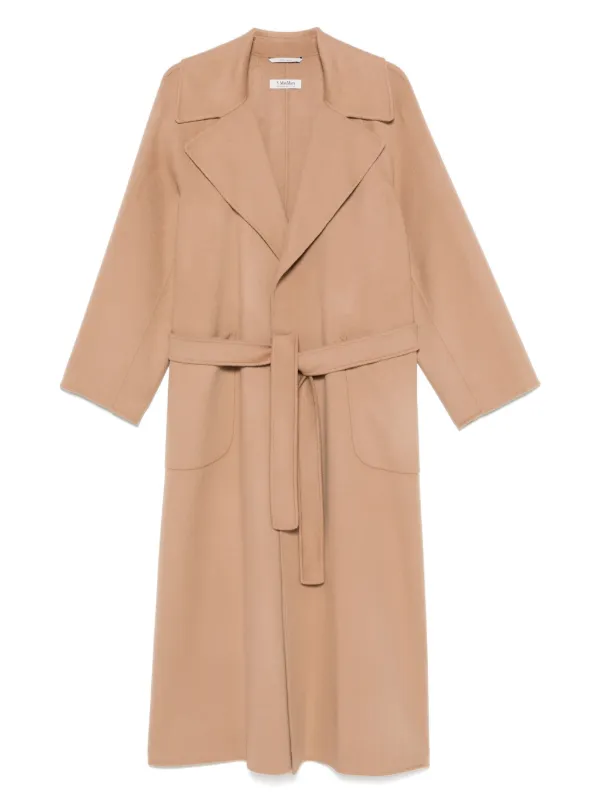 S Max Mara Casaco De Lã Virgem | Marrom | FARFETCH BR