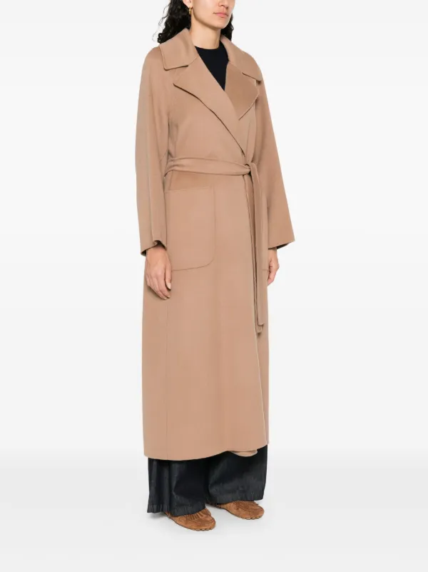 S Max Mara Casaco De Lã Virgem | Marrom | FARFETCH BR