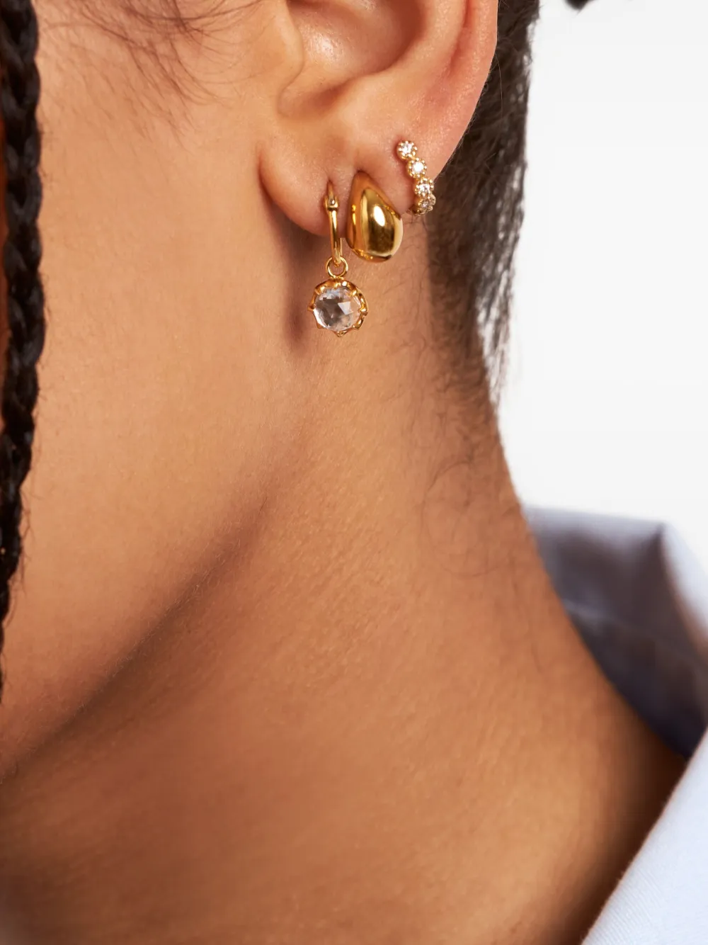 Mini Scoop Earrings