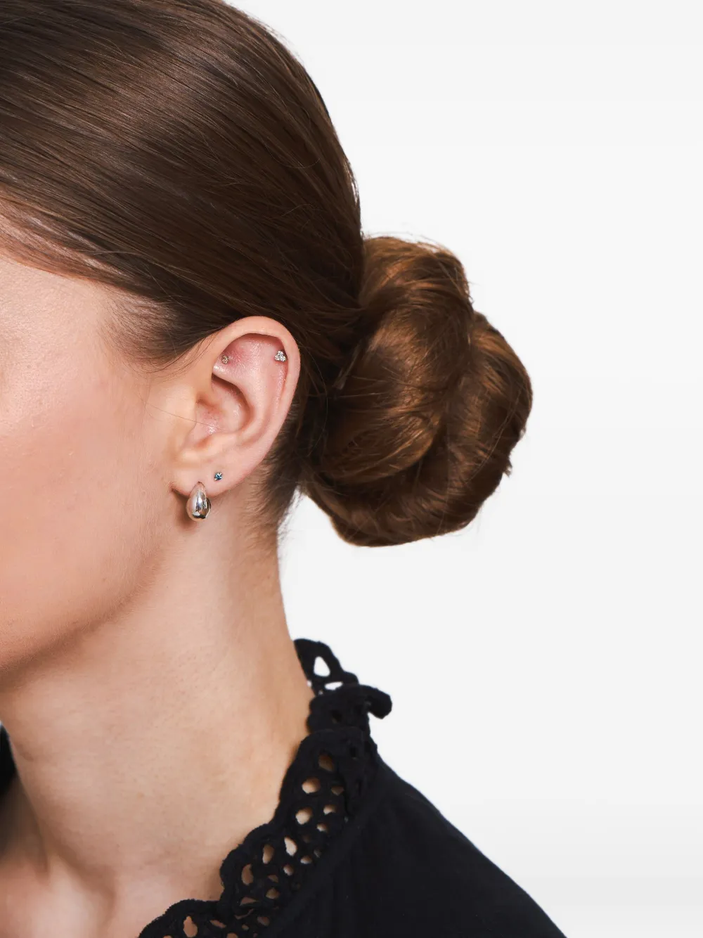 Mini Scoop Earrings