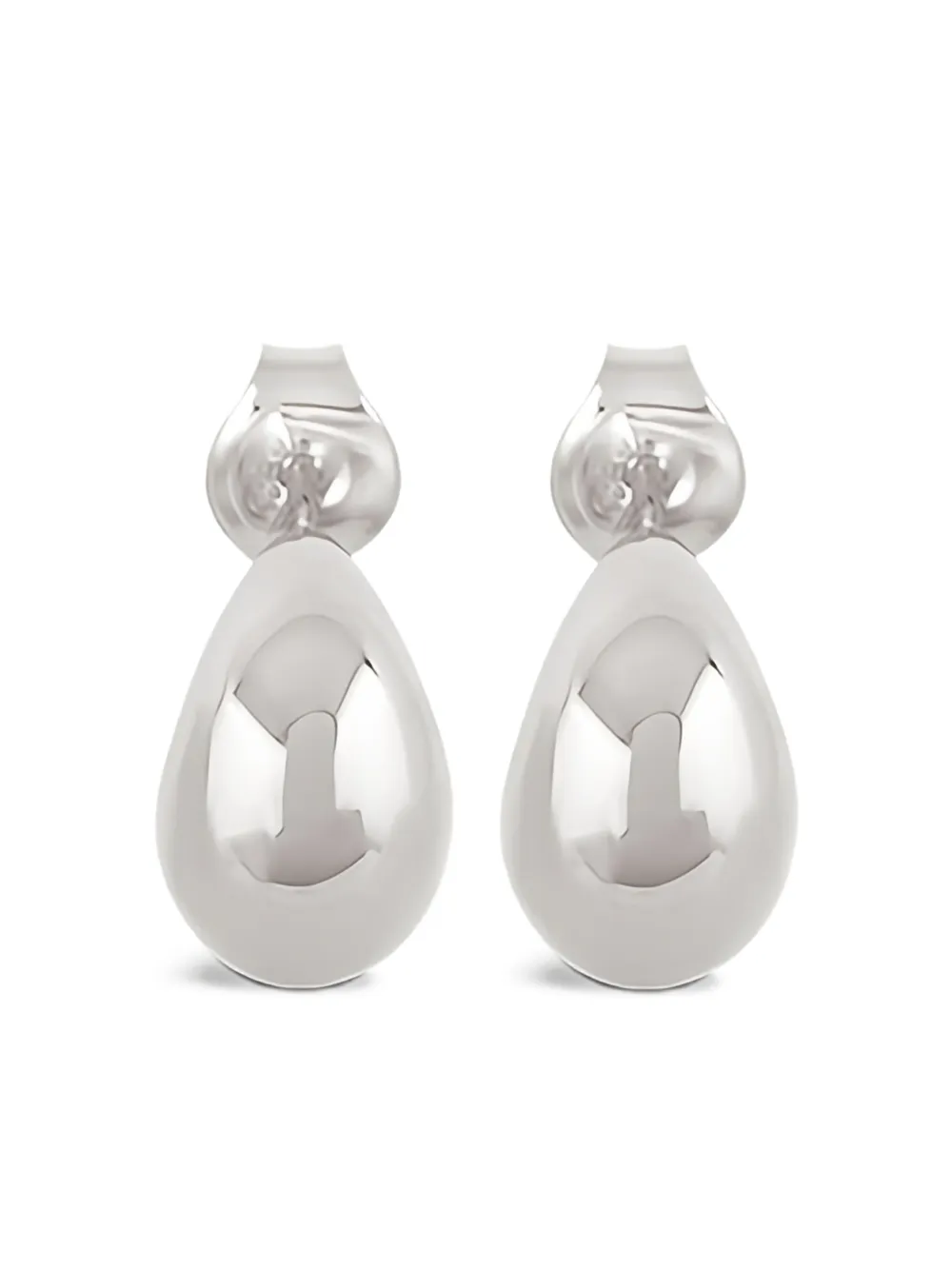 Dinny Hall クレセント ドロップピアス - シルバートーン Dinny Hall クレセント ドロップピアス - シルバートーン