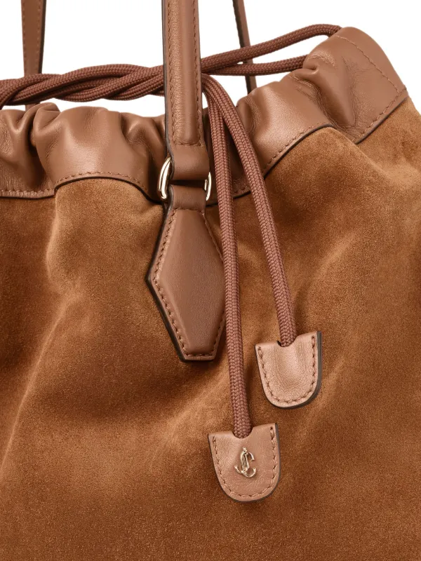 JIMMY CHOO スエード ハンドバッグ Jimmy Choo スエード ハンドバッグ | ブラウン | FARFETCH JP