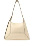 Jimmy Choo medium Diamond Hobo leather shoulder bag - Neutrals