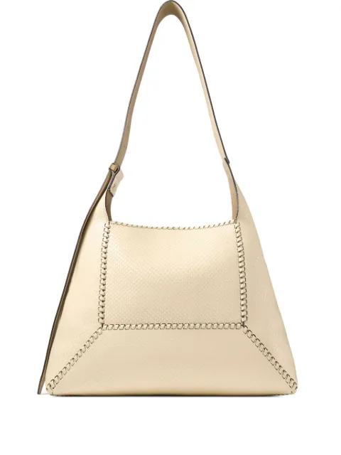 Jimmy Choo Bolsa de ombro Diamond Hobo média de couro