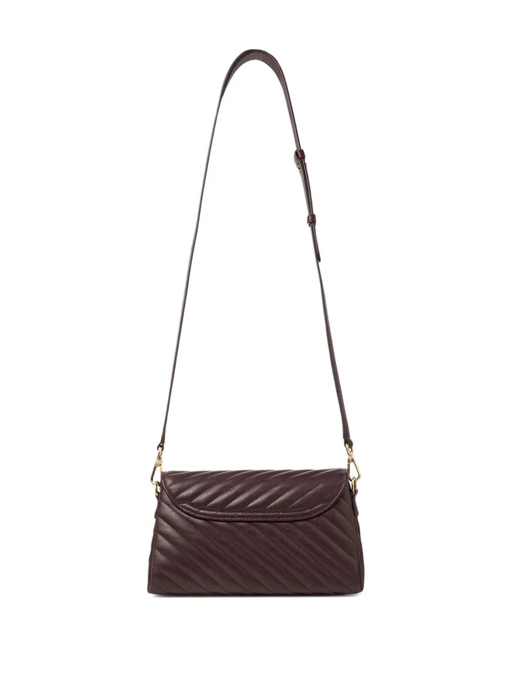 Jimmy Choo Curve quilted shoulder bag Bruin