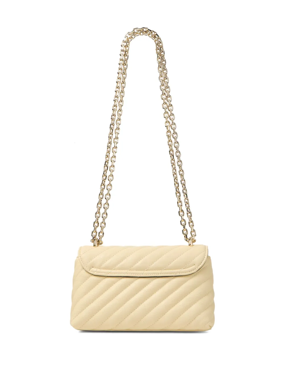 Jimmy Choo Curve S quilted crossbody bag Beige