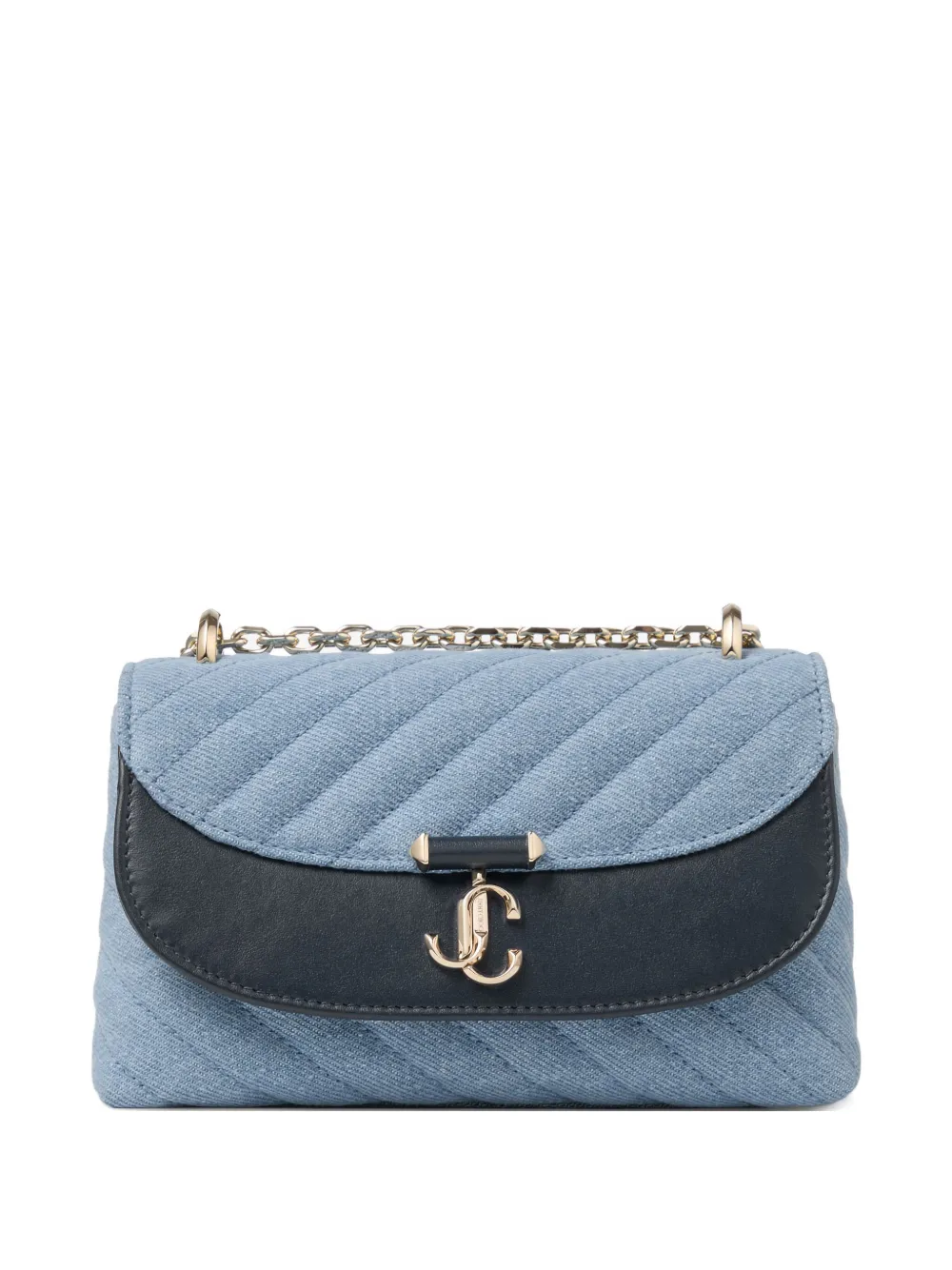 Jimmy Choo Borsa a tracolla trapuntata - Blu