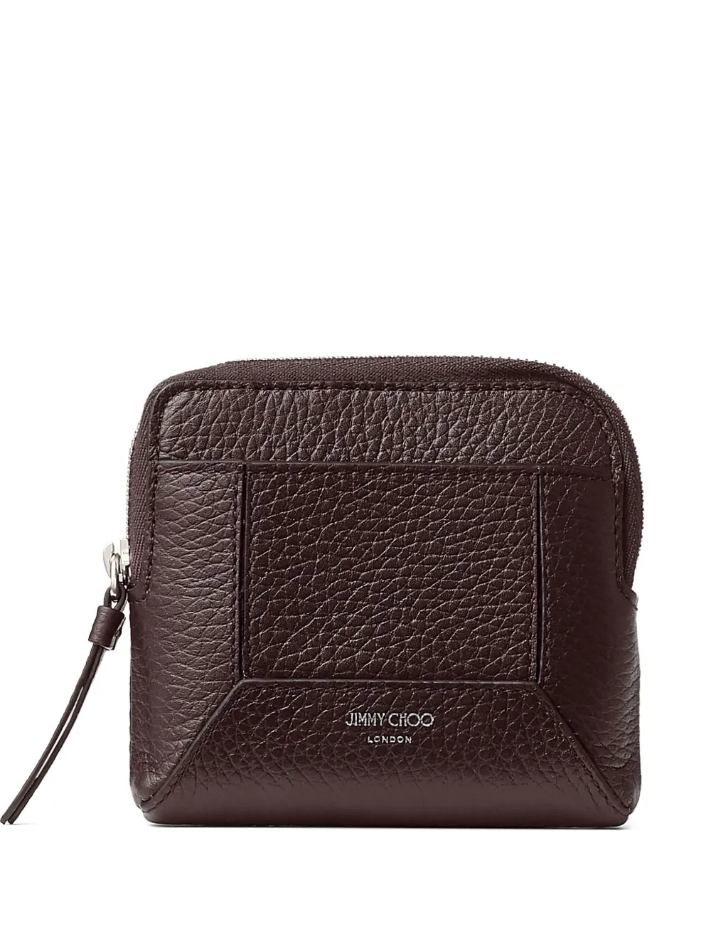Jimmy Choo Leren portemonnee met rits Rood
