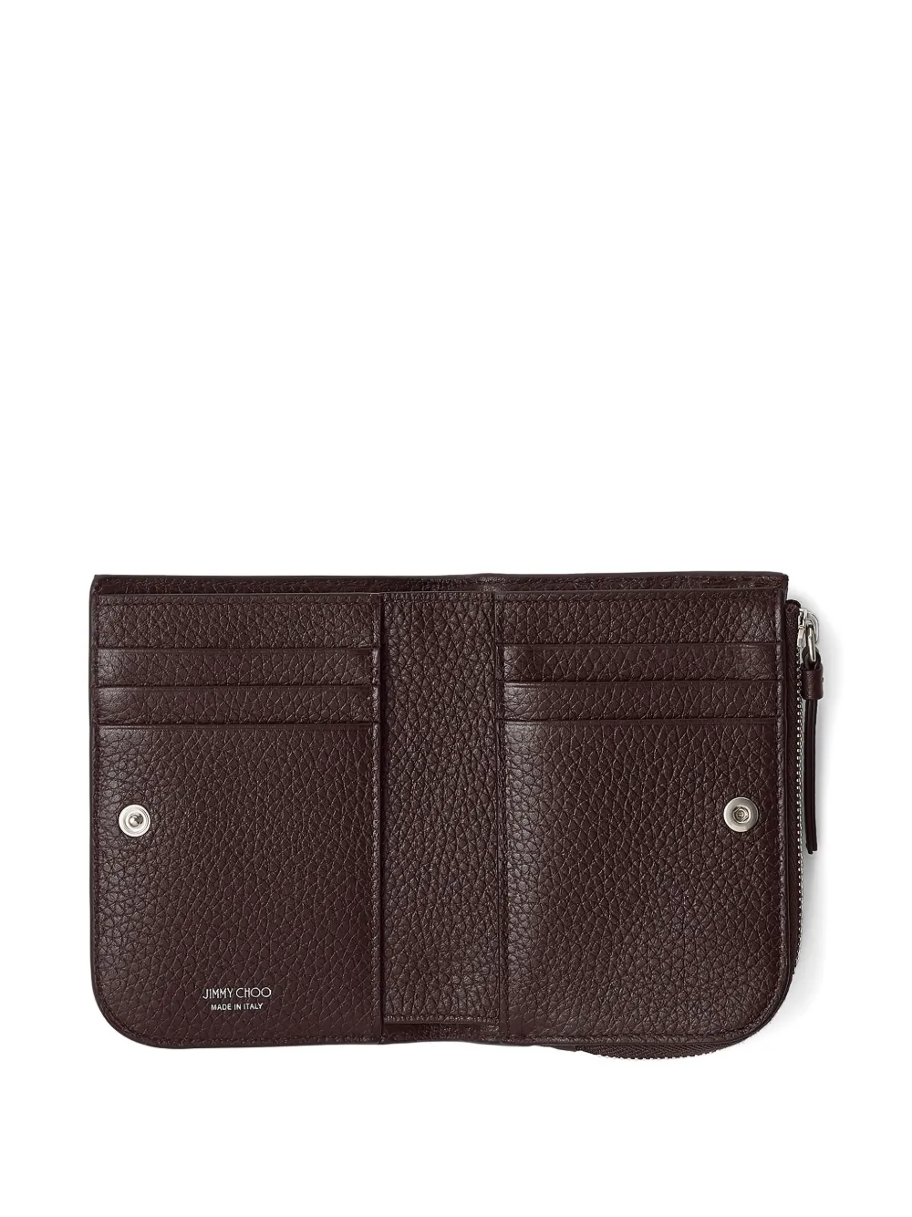 Jimmy Choo zip-around leather wallet Bruin