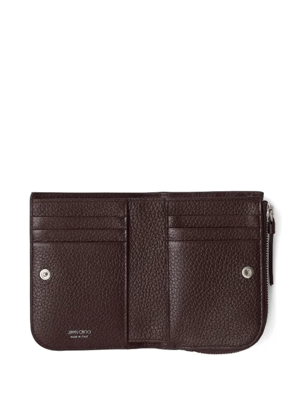 財布 JIMMY CHOO wallet Jimmy Choo zip-around Leather Wallet | Red | FARFETCH RO