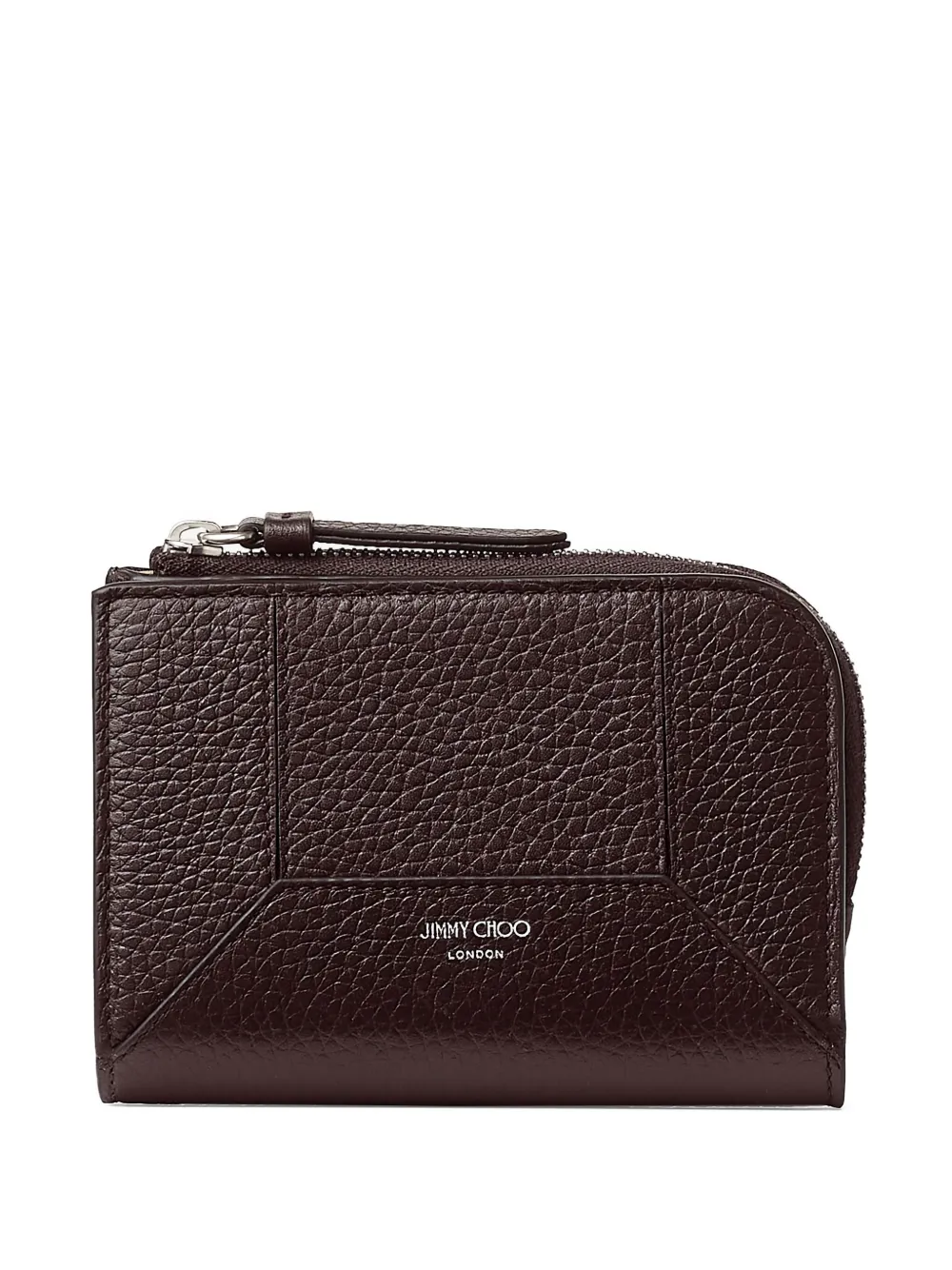 Jimmy Choo zip-around leather wallet Bruin