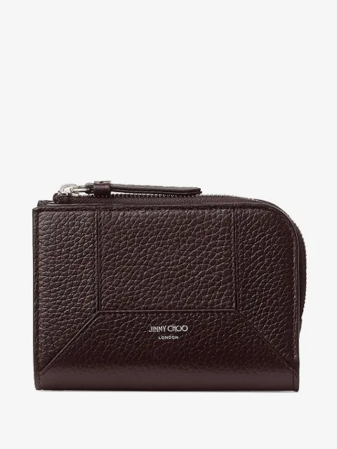 Jimmy Choo zip-around leather wallet