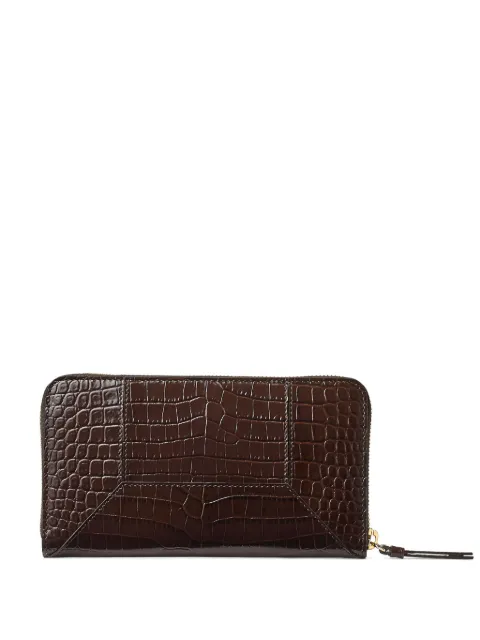 Jimmy Choo cartera Pippa con efecto de piel de cocodrilo