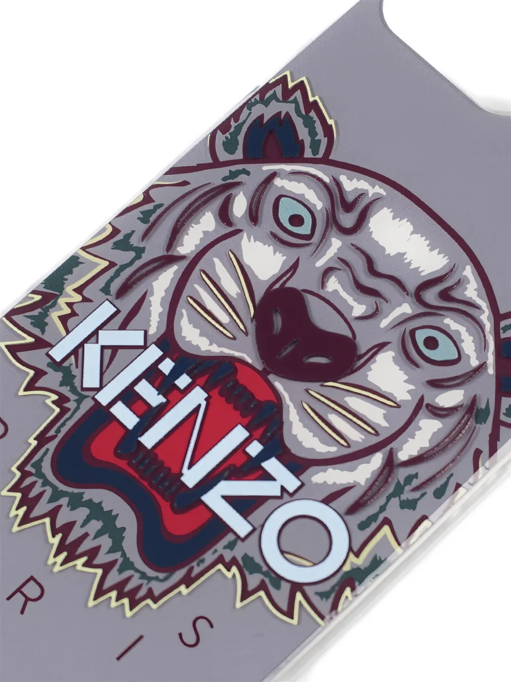 Kenzo tiger-head motif iPhone 7 8 case Paars